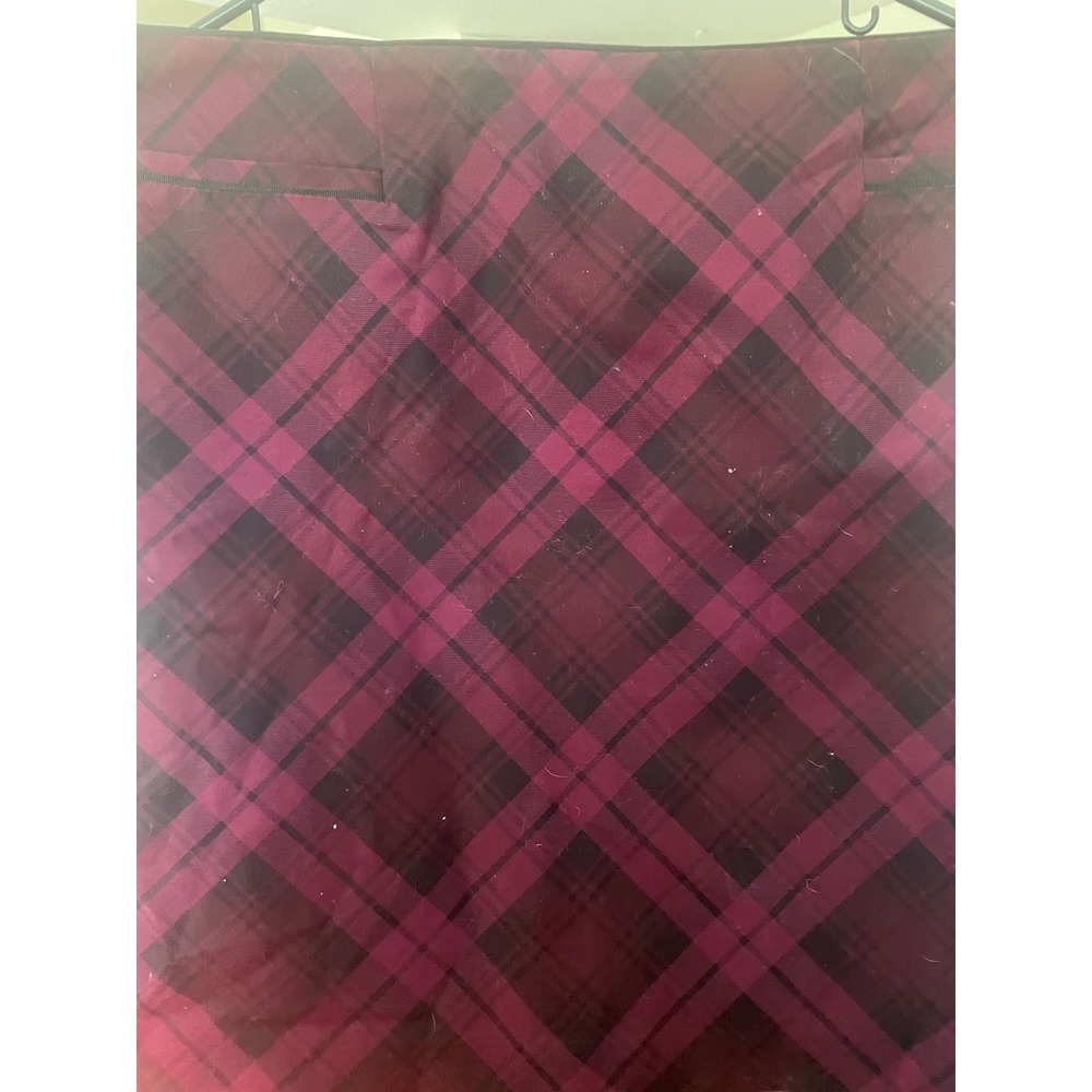White House Black Market Plaid Skirt Size 6